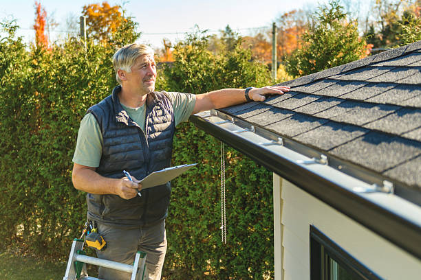 Professional Roofing technician working in Natrona Heights, PA
